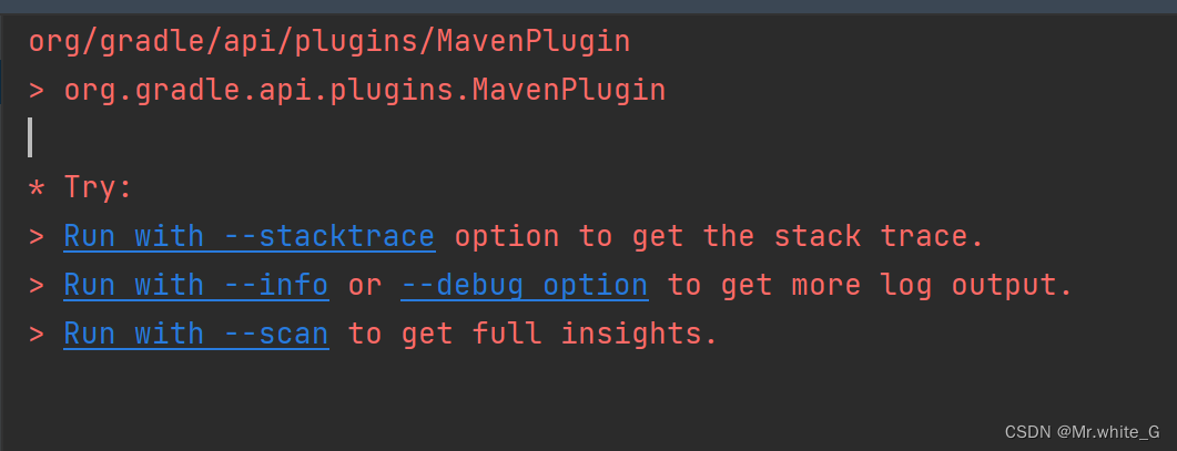 【已解决】java的gradle项目报错org.gradle .api.plugins .MavenPlugin - MaxSSL