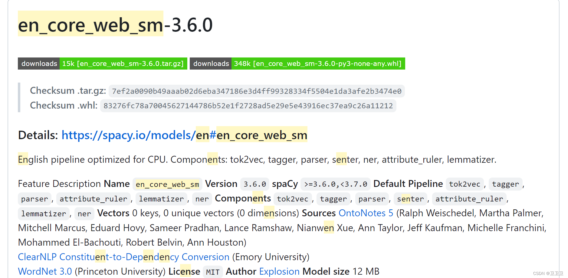 图片[2] - python中spacy和en_core_web_sm安装 - MaxSSL