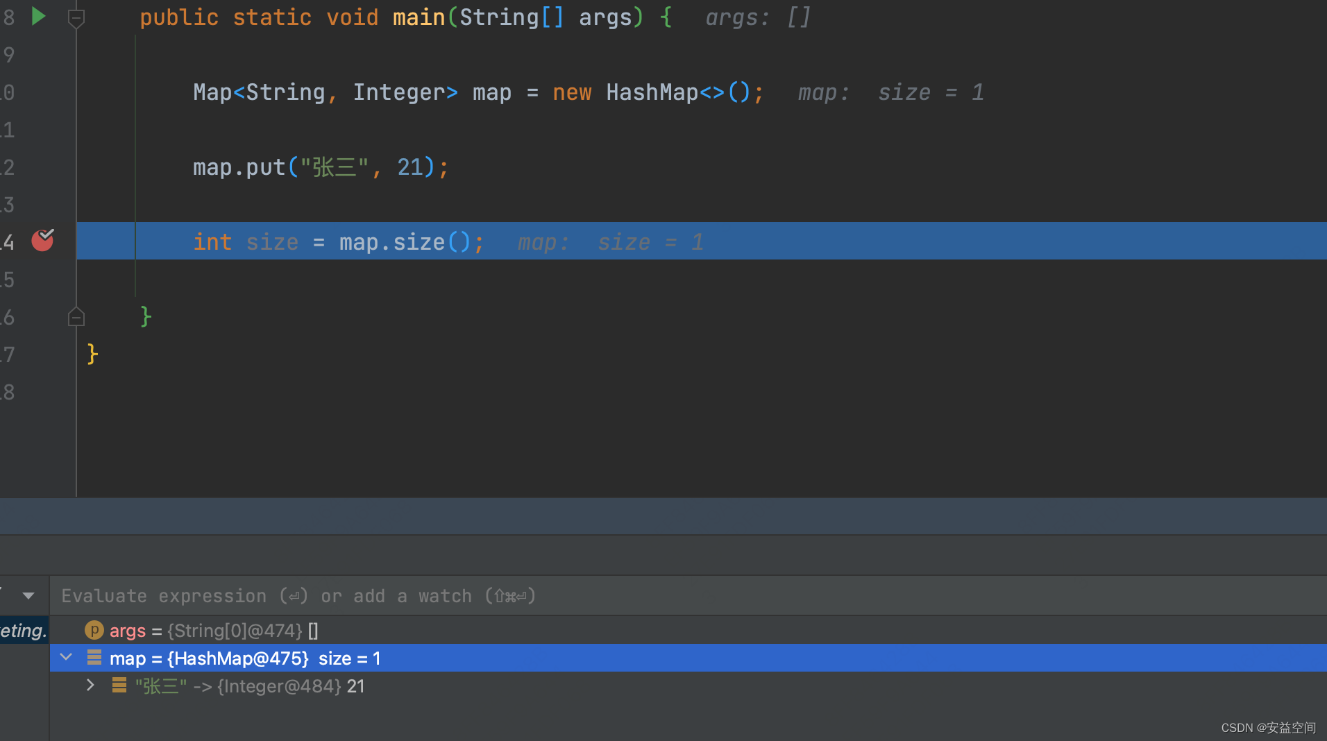 用idea debug时，怎么在某个map对象中再加个key value - MaxSSL