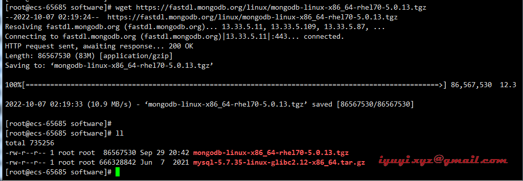 图片[3] - CentOS 7.9 安装 mongodb 5.0.13 - MaxSSL