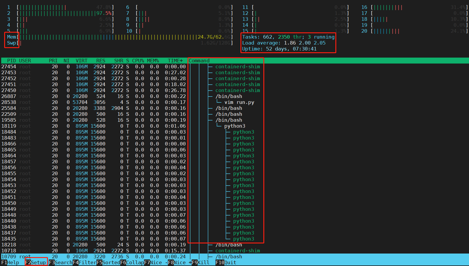 图片[5] - Linux 基础-查看进程命令 ps 和 top - MaxSSL