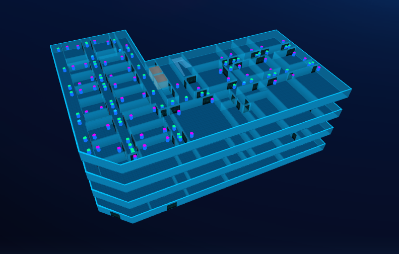 图片[11] - webgl(three.js)实现室内三维定位,3D定位,3D楼宇bim、实时定位三维可视化解决方案——第十四课（定位升级版） - MaxSSL