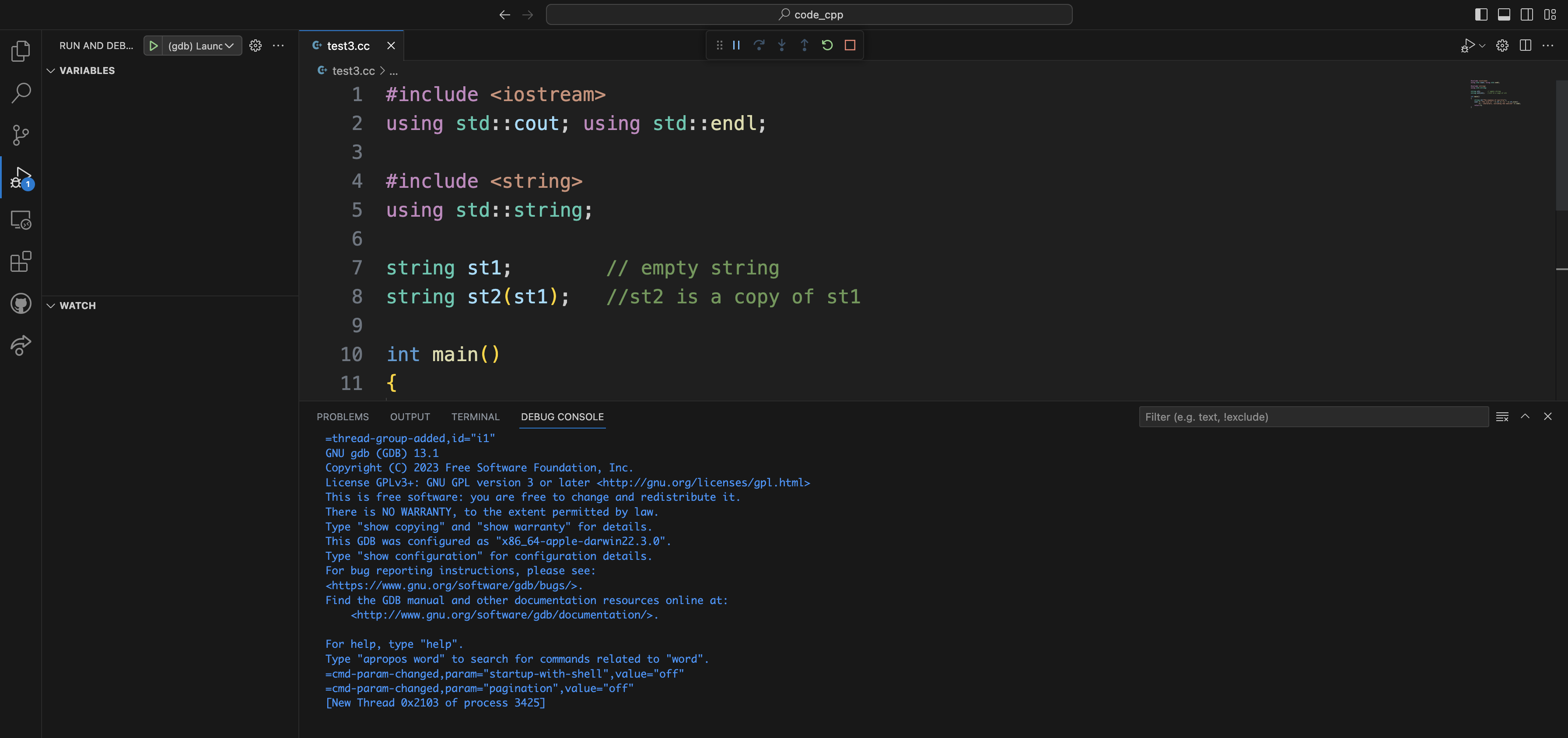 图片[9] - macOS下使用VS Code配置gcc、gdb搭建C/C++开发环境 - MaxSSL