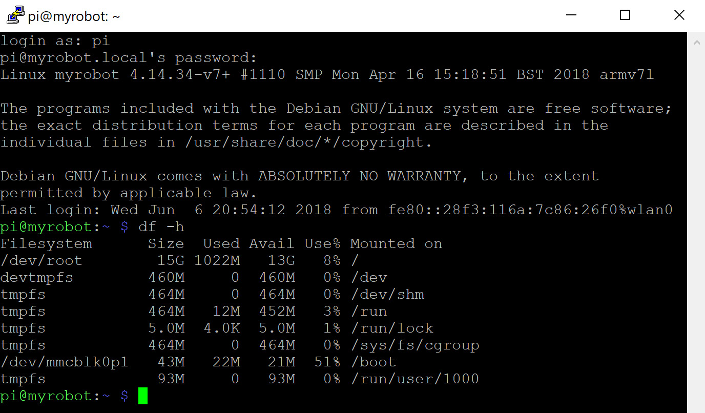 图片[12] - 机器人编程教程4为机器人准备无头Raspberry Pi - MaxSSL