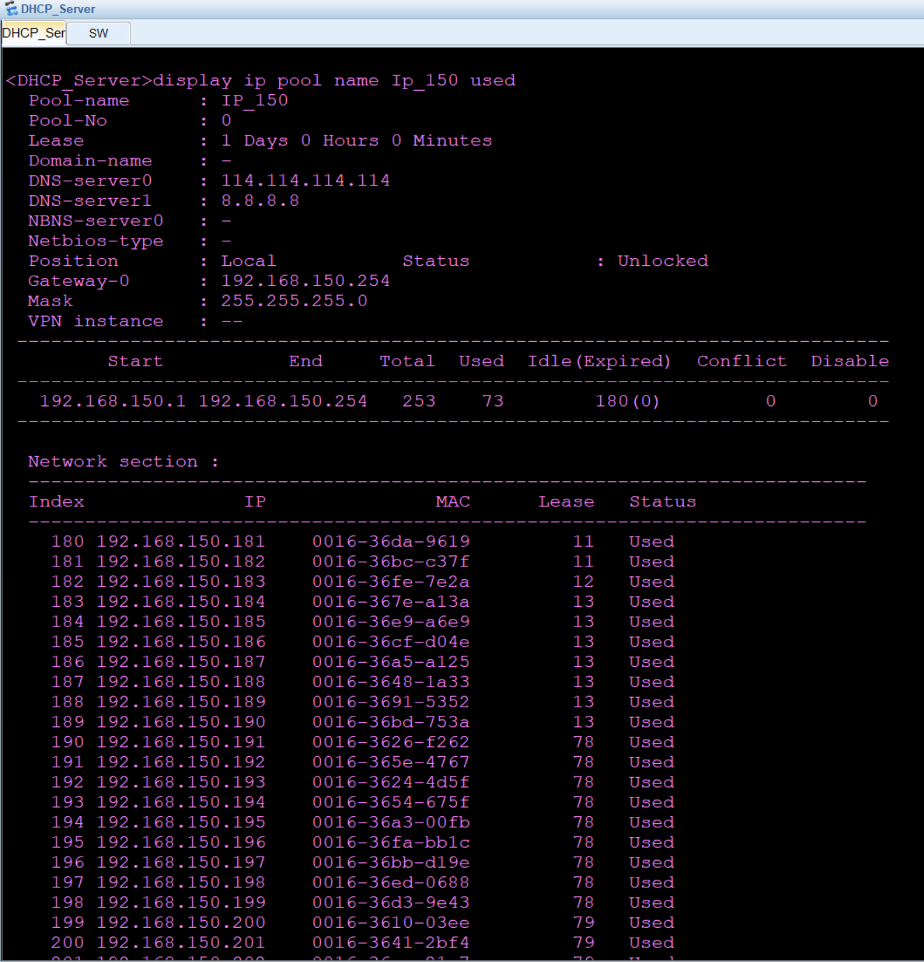 图片[17] - DHCP饿死攻击及防御(基于ENSP模拟器、Kali攻击机实现) - MaxSSL