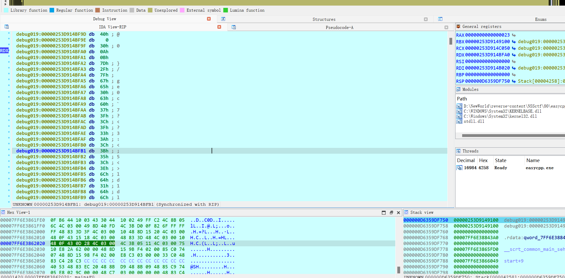 图片[4] - 【re】[CISCN 2022 东北]easycpp –ida动态调试，循环异或 - MaxSSL