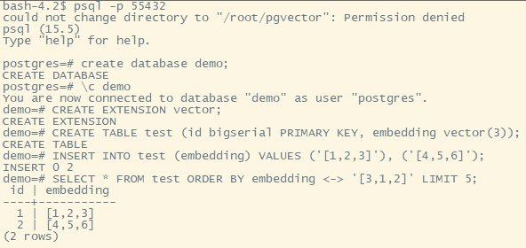 图片[5] - Linux服务器快速安装PostgreSQL15以及pgvector向量插件 - MaxSSL