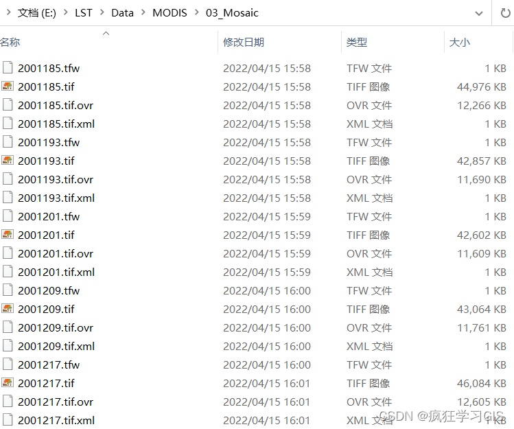 图片[2] - Python ArcPy批量拼接长时间序列栅格图像 - MaxSSL